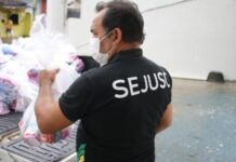Mais de 480 kits de higiene são entregues pela Sejusc para grupos que atuam com idosos em vulnerabilidade