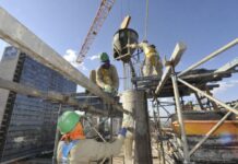 Confiança da construção atinge maior nível desde março de 2014