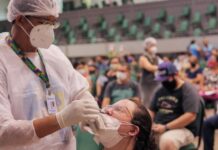 Governo do Amazonas realiza mutirão de vacinação e abre centro de testagem em Iranduba