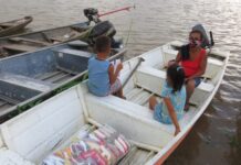 Em nova viagem de barco, ONG vai entregar 15,5 toneladas de alimentos e 480 kits de higiene