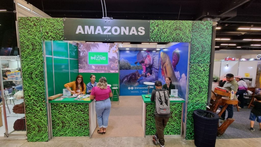 O Amazonas, por meio da Amazonastur, participou do evento com estande próprio,visando promover rotas turísticas entre os estados da região Norte.FOTOS: Paulo Bahia