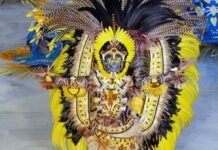 Bumbás de Parintins levam magia e misticismo ao Arena Planeta Boi