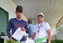 Em Benjamin Constant, Idam entrega kits de sementes e cartão do produtor