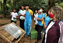 Estudantes de escola estadual visitam o Bosque das Ciências pelo Programa Ciência na Escola