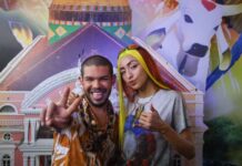 Ex-BBB Vyni e Ruivinha de Marte visitam atrativos turísticos de Parintins