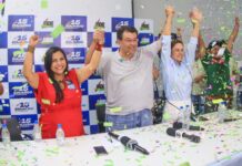 Eduardo Braga vai para o segundo turno das eleições no Amazonas, com o apoio do povo