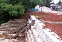 Obra de recuperação de processo erosivo na orla do município de Japurá está na reta final