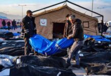 Turquia e Síria somam mais de 9.600 mortos após terremoto