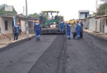 Governo do Amazonas está pavimentando ramais e recuperando sistema viário de Parintins