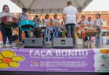 ‘Faça Bonito’: Ato Público reúne instituições e estudantes para alertar contra o abuso e exploração sexual infantojuvenil