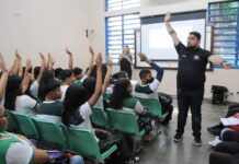 SSP-AM leva ações da Semana Estadual Antidrogas à Escola Estadual Sólon de Lucena