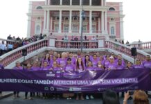 Agosto Lilás: FUnATI realiza ato para combater violência contra a mulher idosa no Amazonas