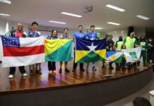 Delegação amazonense participa da cerimônia de abertura das Paralimpíadas Escolares 2023