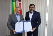 Wilson Lima e Eneva assinam termo de cooperação para instalação de unidade do Cetam em Silves