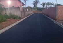 Sistema viário de comunidade rural em Iranduba recebe pavimentação pela primeira vez