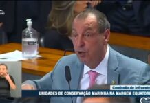 Omar Aziz e ministra Marina Silva “batem-boca” durante audiência no Senado