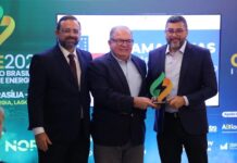 Amazonas recebe prêmio nacional e governador Wilson Lima destaca potencial estratégico do gás natural
