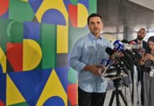 Celso Sabino anuncia saída do Ministério do Turismo