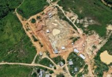 Ipaam identifica garimpo ilegal em Maués, interdita área e aplica multa superior a R$ 3,5 milhões