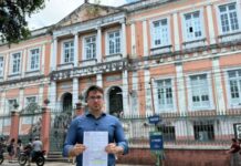 Vereador Rodrigo Guedes denuncia abandono do Colégio Amazonense Dom Pedro II