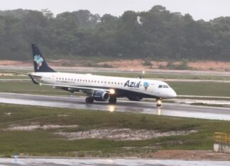 Colisão com pássaro fez avião realizar pouso de emergência em Manaus