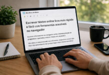 Com ferramentas online, escrever textos se tornou mais simples e acessível no dia a dia.