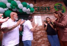 Governador Roberto Cidade inaugura biblioteca do Centro de Estudos Superiores da UEA em Itacoatiara
