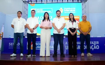 Professor Samuel representa Câmara Municipal de Manaus no lançamento do Bolsa Universidade 2027